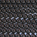 Agate black 6 mm round bead