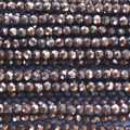 Hématite bronze 2 mm perle ronde facettée Chine