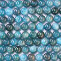 Apatite 6 mm perle ronde mixte médium