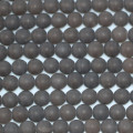 Smoky quartz 6 mm round bead matte