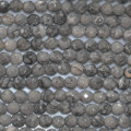 Jasper landscape grey 4 mm faceted bead - BeauMonde Bijoux