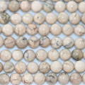 BeauMonde Bijoux - Opale beige 6 mm perle ronde A Afrique