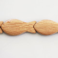 Bois rose 14x26 mm environ poisson Madagascar