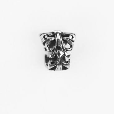 BeauMonde Bijoux - Rondelle filigranée 10x5 à 9 mm acier inoxydable trou 7 mm