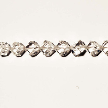 BeauMonde Bijoux - Cristal de roche 6 mm environ cube diagonal A+ Brésil