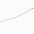 Clou 70 mm avec boule fil 0.4mm acier inoxydable doré 304 - BeauMonde Bijoux