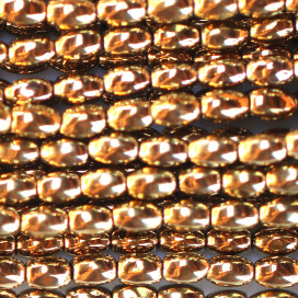 Hématite dorée 3x5mm environ perle en forme de riz Chine - BeauMonde Bijoux