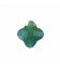 Aventurine 10 mm environ fleur facettée Brésil