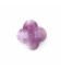 Lepidolite 10 mm environ fleur facettée Afrique du Sud