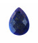 Pendentif 13x18 mm environ lapis lazuli goutte facettée percée dans l’épaisseur Afghanistan
