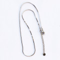 Chaine serpent carré 1mm - BeauMonde Bijoux