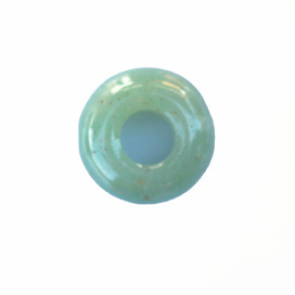 Rondelle 10 mm environ aventurine grand trou Brésil - BeauMonde Bijoux