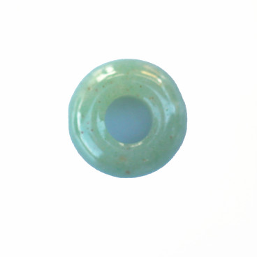 Rondelle 10 mm environ aventurine grand trou Brésil - BeauMonde Bijoux