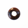 Rondelle 10 mm environ oeil de tigre grand trou Afrique - BeauMonde Bijoux