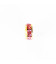 Rondelle strass 8 mm acier inoxydable doré 304