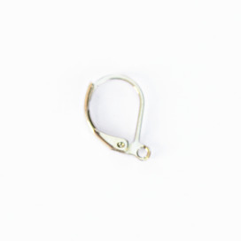 Dormeuse 9x18mm fermé anneau acier inoxydable doré 304 - BeauMonde Bijoux