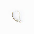 Dormeuse 9x18mm fermé anneau acier inoxydable doré 304 - BeauMonde Bijoux