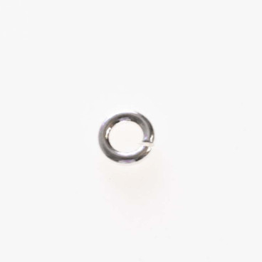 BeauMonde Bijoux - Anneau 4 mm ouvert fil 0.8 mm