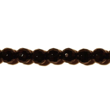 Onyx Pearl 6 mm round faceted - BeauMonde Bijoux