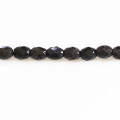 Blue gold stone 10x12 mm olive facetée