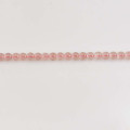 Quartz rose 4/4.3 mm perle ronde A (1er prix couleur chauffée) Brésil