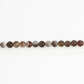 BeauMonde Bijoux - Agate 6/6.5 mm perle ronde AA Botswana