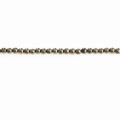 BeauMonde Bijoux - Pyrite 4 mm environ perle ronde A+ Mexique