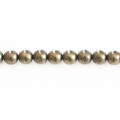 BeauMonde Bijoux - Pyrite 8/8.2 mm environ perle ronde A+ Mexique