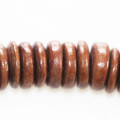 Rondelle coco chocolat 15 mm