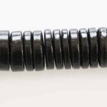 BeauMonde Bijoux - Rondelle coco noir 15 mm