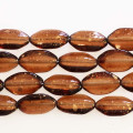 ovale verre de bohême 10x18 mm mini paillette 