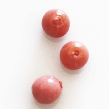 BeauMonde Bijoux - Perle 4 mm perle verre ronde opaque