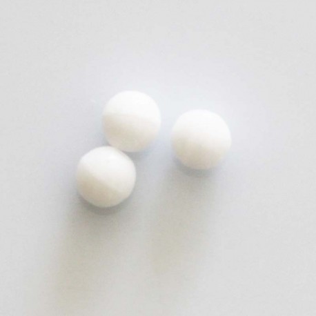 BeauMonde Bijoux - Perle 4 mm perle verre ronde opaque