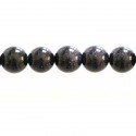 Blue gold stone 10 mm perle ronde Chine