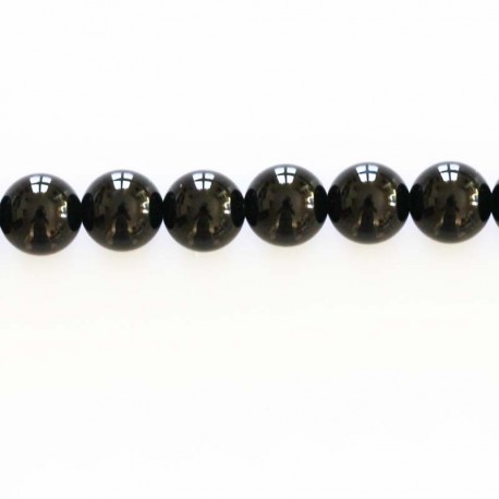 Onyx 8 mm round bead - BeauMonde Bijoux