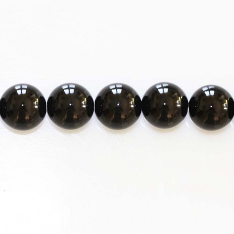 Onyx 10 mm round bead - BeauMonde Bijoux