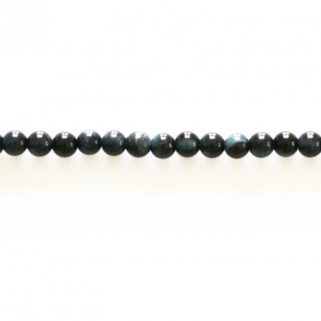 Falcon Eye 4 mm round bead - BeauMonde Bijoux