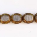 BeauMonde Bijoux - Perle 17x16 mm de bohême rectangle gris