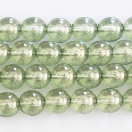 BeauMonde Bijoux - Perle ronde 8 mm vert