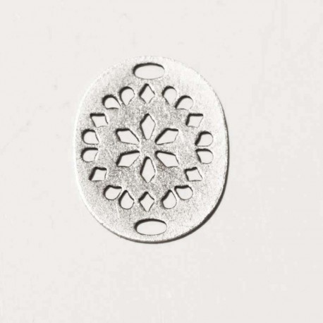 BeauMonde Bijoux - Ovale ajouré lisse 20X16 mm