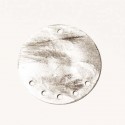 BeauMonde Bijoux - Médaille irrégulière 30 mm 5 trous