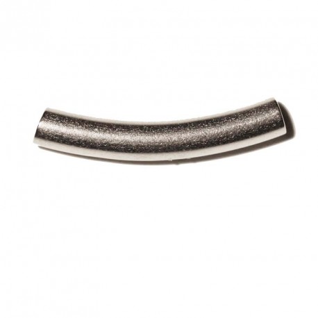 BeauMonde Bijoux - Tube lisse courbé 2,5 cm diam 3 mm