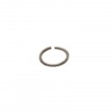 Anneau ovale 3x5 mm fil 1mm int 2.5x3.5mm titanium