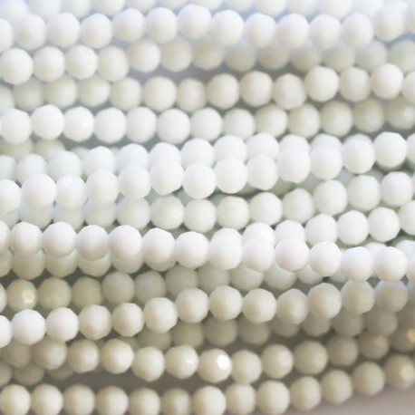BeauMonde Bijoux - Perle 4 mm ronde facetée