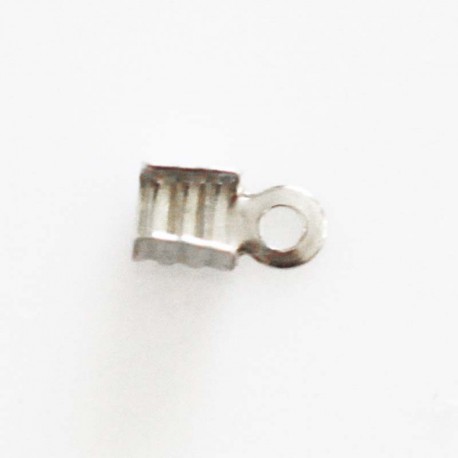 BeauMonde Bijoux - Embout plat 5x4 mm avec anneau