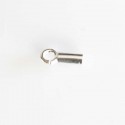 Embout rond 5x2.5 mm trou 1.8 avec anneau