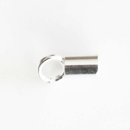 BeauMonde Bijoux - Embout rond 5x 3.6 mm trou 2.85 avec anneau