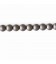 Hematite matte 6 mm round bead