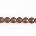Agate 10 mm grise perle ronde