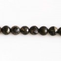 Opale grise 8 mm perle ronde facettée A Afrique
